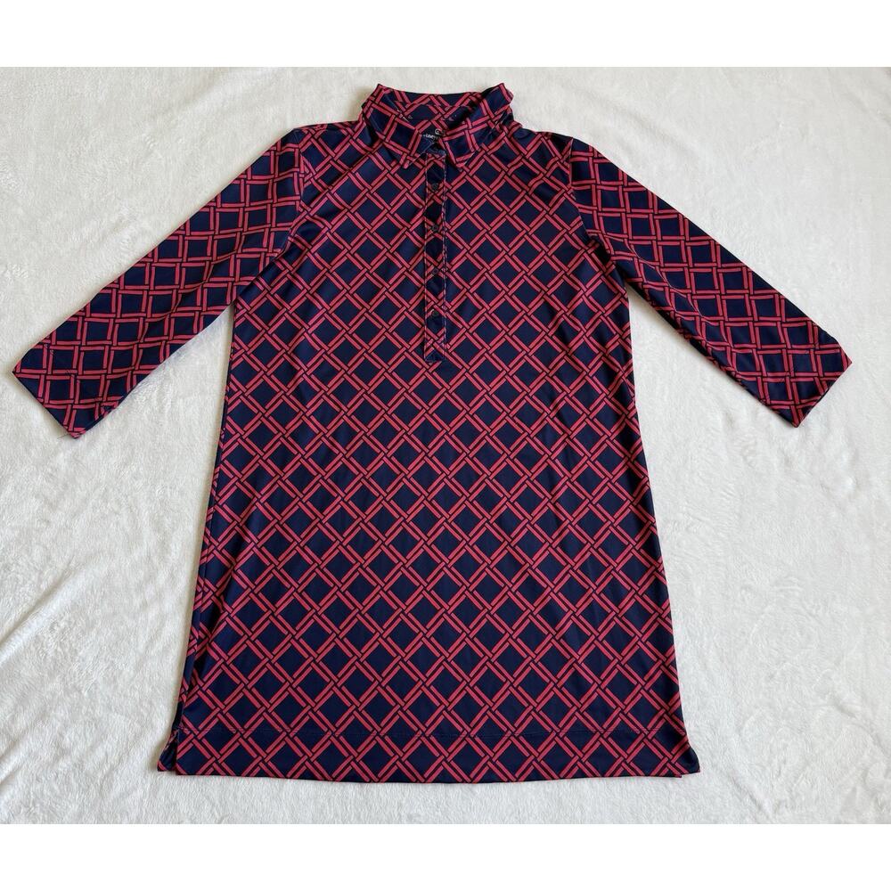 Vineyard Vines Sankaty Margo Dress Shirt Dress Performance Size X-Large